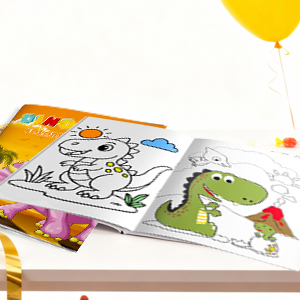 dino coloring book