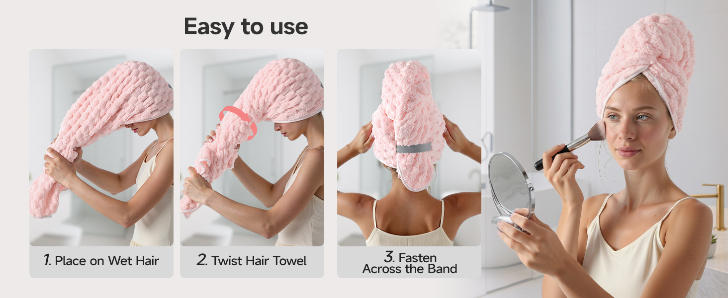 Hair Towels Wrap for Women