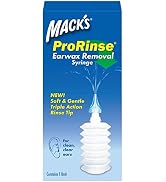 Mack's ProRinse Ear Wax Removal Syringe - Ear Syringe with Triple-Action Rinse Tip