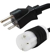 extensions extrnsion extenstion cors 12-gauge l6-20r 6-20r cor mig extensión card 10 ft three 10a