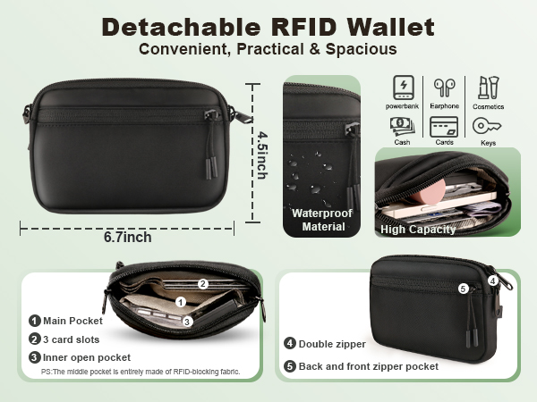 clip and go phone strap with wallet