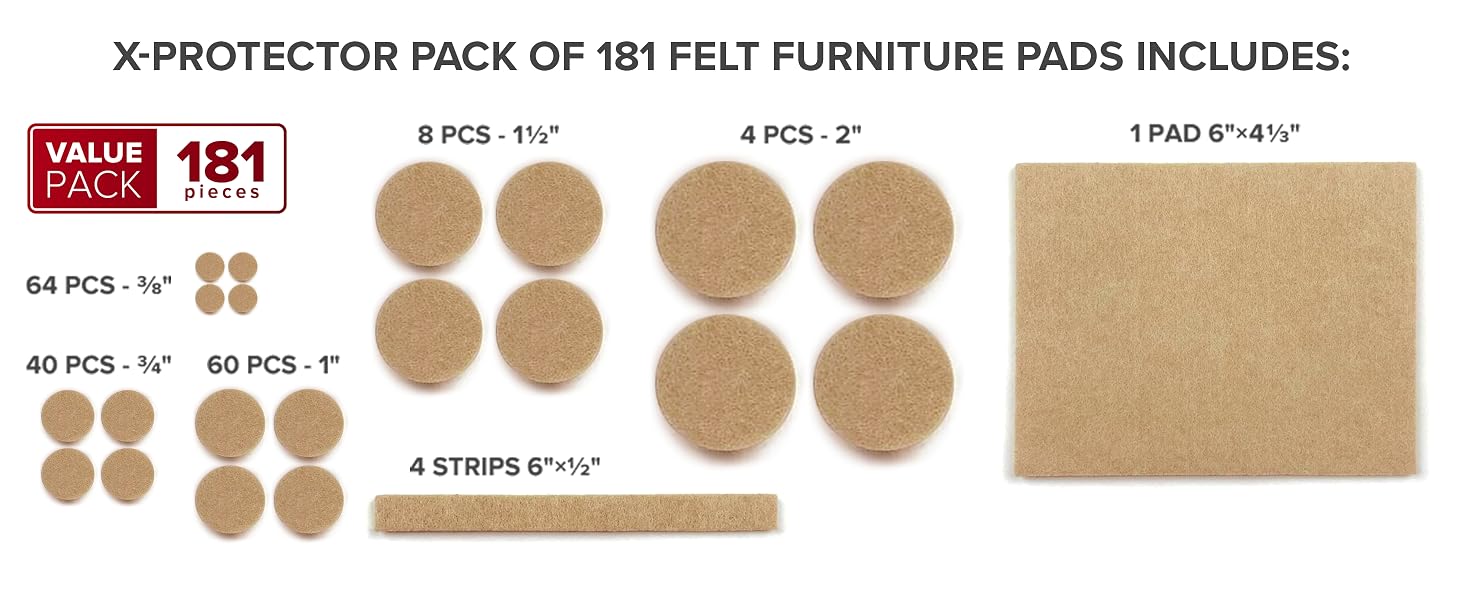 felt furniture pads