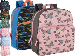 17 inch printed backpacks,kids school bags,boys backpacks,school supplies