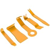 GOOACC 5PCS Auto Trim Removal Tool Kit No-Scratch Tool Kit for Car Audio Dash Window Molding Fast...