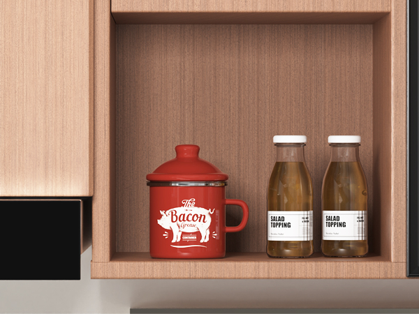 Mini Bacon Grease Container