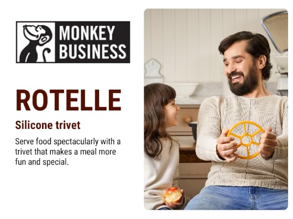 Rotelle Silicone Trivet