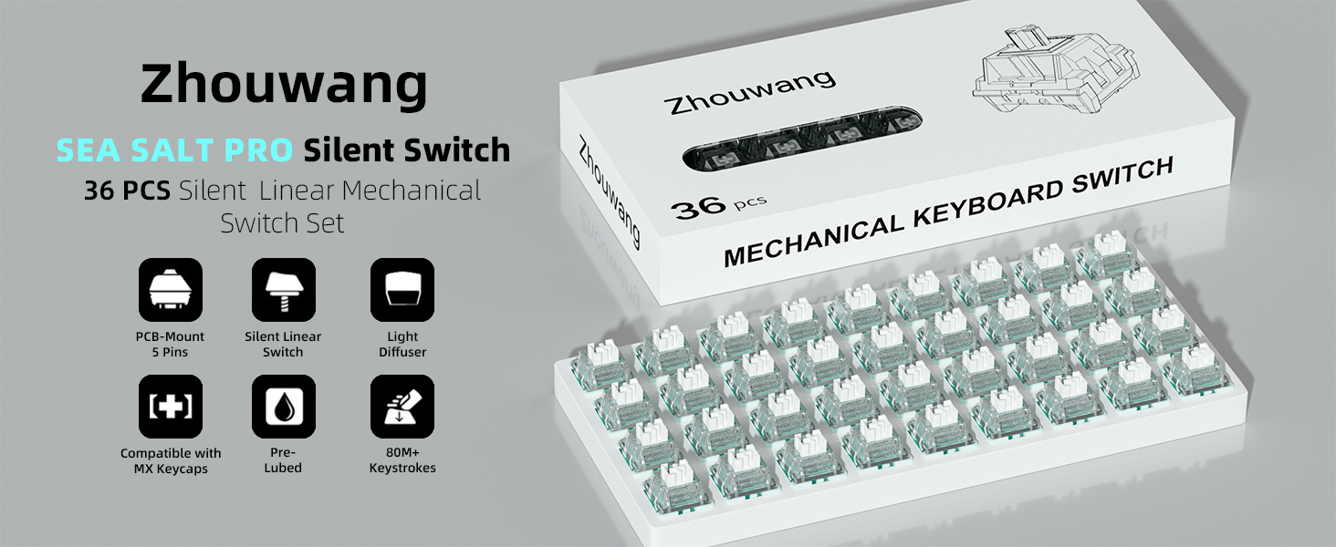 Sea Salt Pro switch Packaging