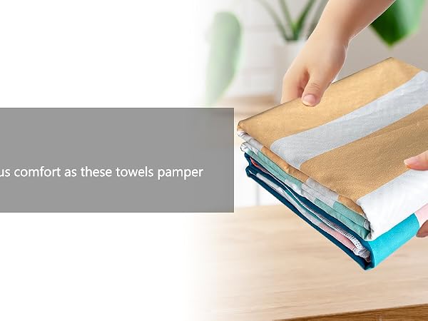 microfiber beach towel 2 pack