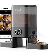 oneisall Automatic Cat Feeder with Camera for 2 Cats, 1080P HD Night Vision, 20 Cups/5L Cat Feede...