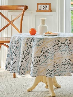striped tablecloth