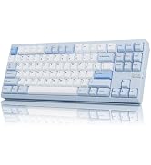 OOCTPK Chilkey ND TKL Aluminum Mechanical Keyboard, 87 Keys Tenkeyless Wireless Gaming Keyboard, ...