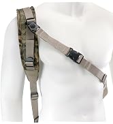 HUNTPAL Stalker Sling for Rifle, Shotgun & Crossbow, Hands-Free Gun Strap | Removable Swivels, Ne...