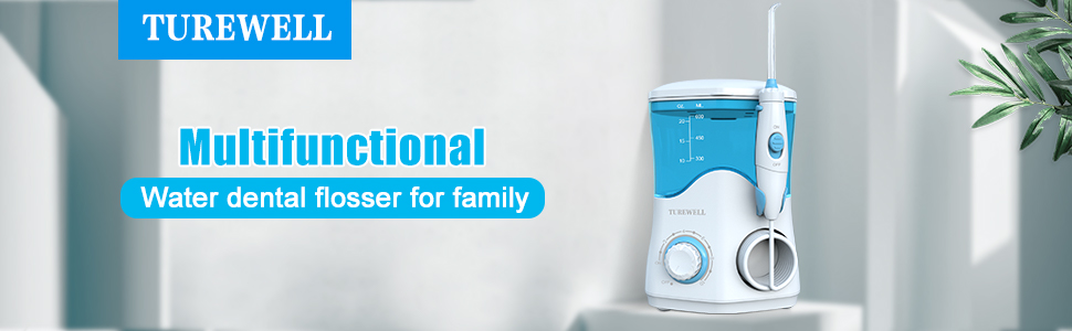 multifunctional water dental flosser for family