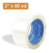 2" x 60 yd Clear Tape