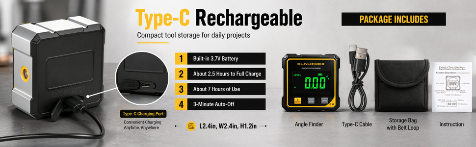 Charge, Pack, and Store