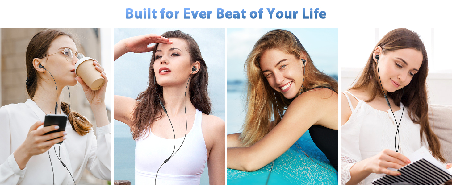 USB C Headphones for iPhone duo 18 Pro Max Type C Earphone for Samsung S26 S25 Ultra Pixel 11 10