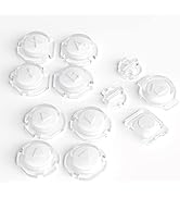 eXtremeRate Replacement Controller ABXY Direction Home Capture + - Jelly Buttons, Two-Tone White ...