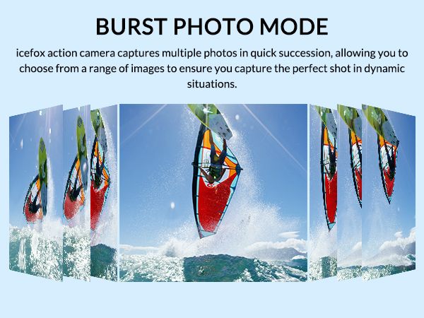Burst photo mode