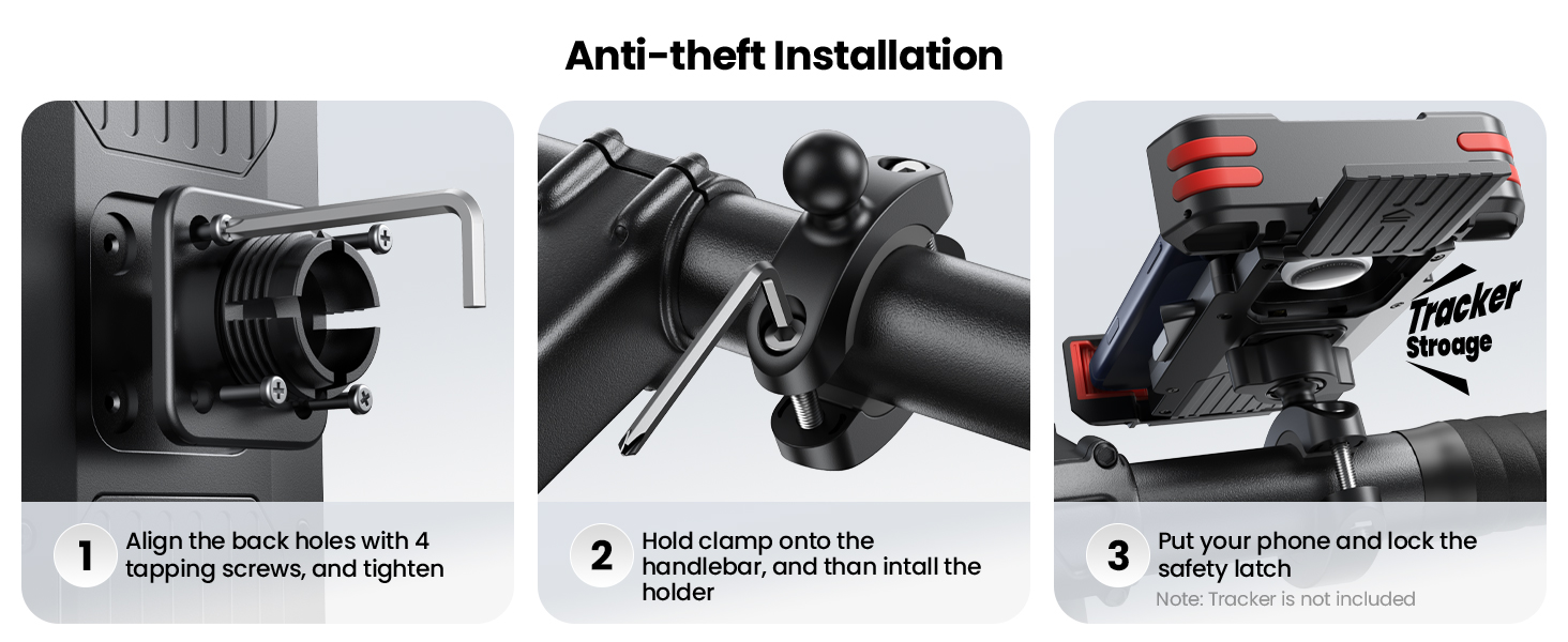 handlebar phone mount