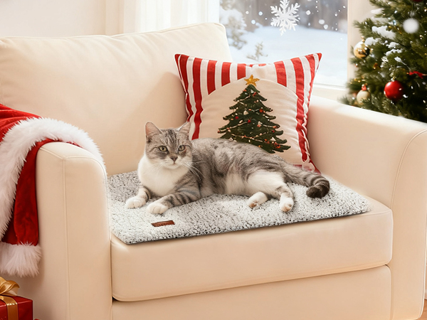 self warming cat bed