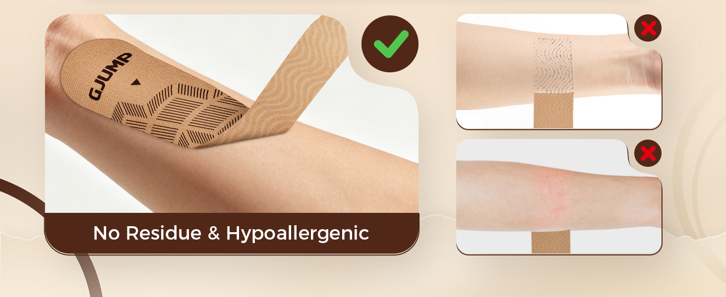 No Residue & Hypoallergenic