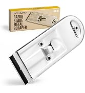 Berkling Heavy Duty Retractable Razor Blade Scraper with Stainless Steel Body, Ideal For Removing...