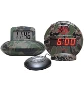 Sonic Bomb Dual Alarm Clock & Travel Alarm Clock – Extra Loud Alarm Clock for Heavy Sleepers –Adj...