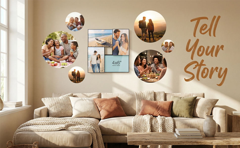 4x6 Collage Picture Frames