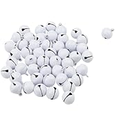 Xiaoyztan 50 Pcs Decorative Jingle Bells 14mm Color Lacquered Metal Bell for Home Party Festival ...