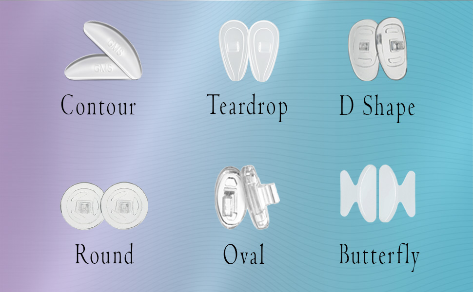 nosepad covers thin replacement kit prevent sticky meta wire down gel low sticker parts anti-slip