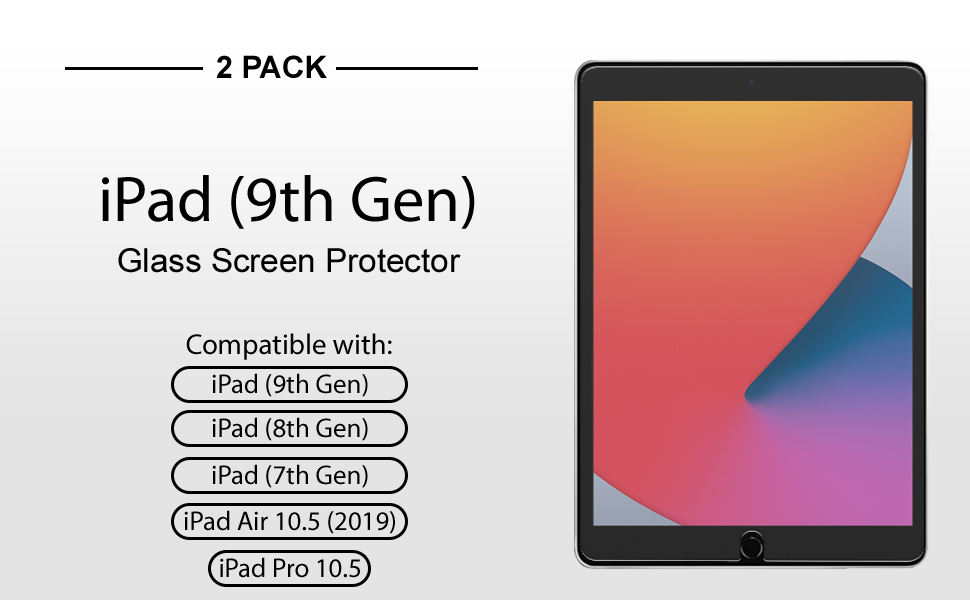 ipad 9th gen screen protector