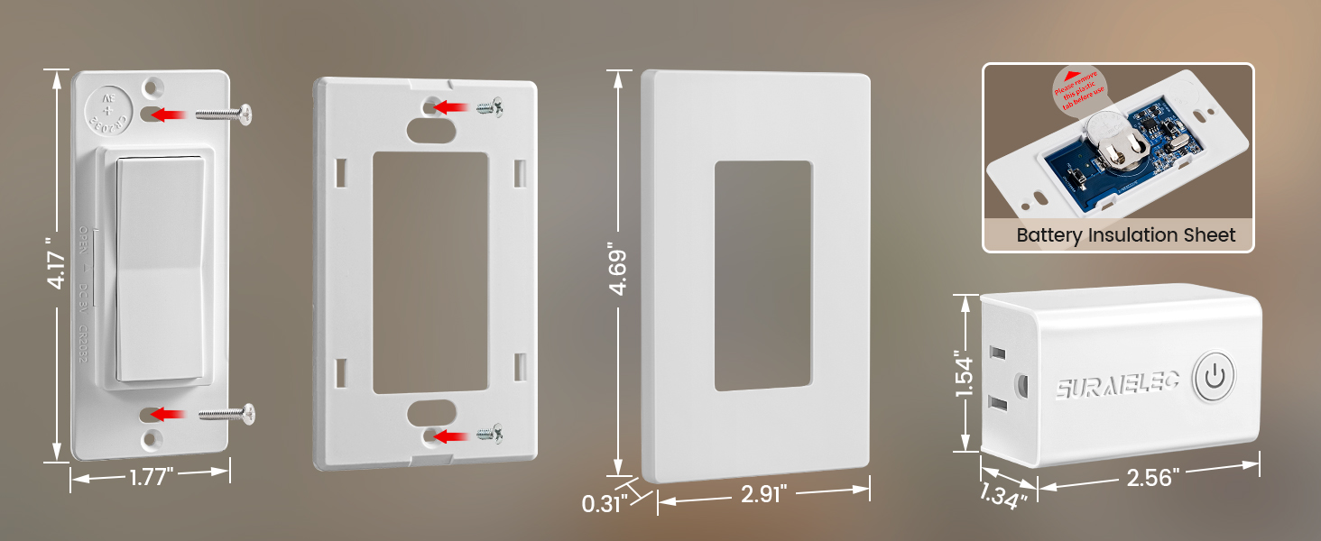 remote light switches wireless