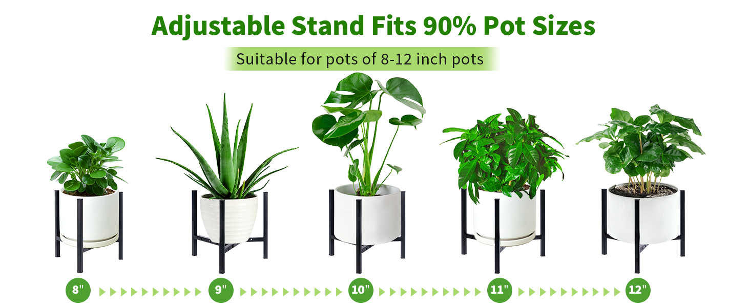 Adjustable Width Plant Stand