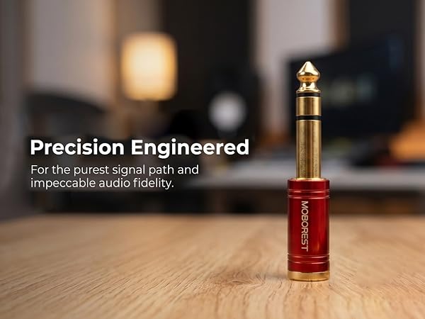 3.5mm to 1/4'' Stereo Audio Adapter, 3.5mm to 1/4'' (6.35mm) Headphone Adapter