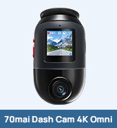 70mai Dual Dash Cam Front and Rear 4K 60FPS, Car Camera for Cars with Sony IMX678 Sensor, STARVIS...