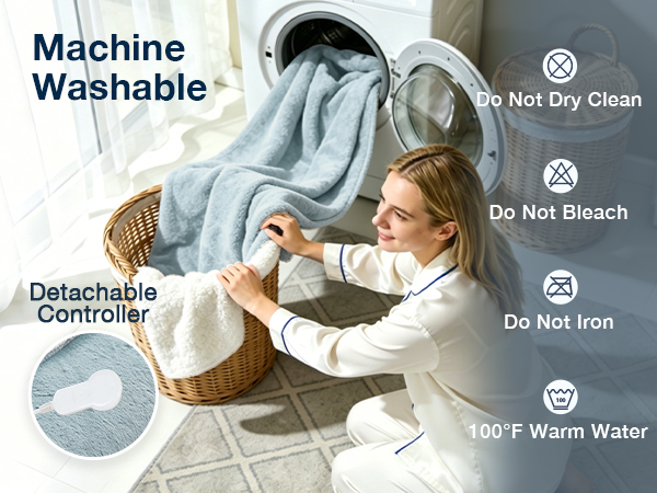 Heated Blanket-Gray