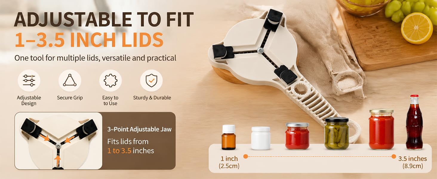 adjuetable to fit 1-3.5in lids