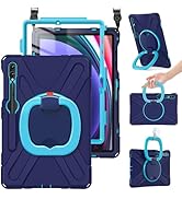 BRAECN Case for 12.4” Samsung Galaxy Tab S10+/ S9 FE+/ S9+/ S8+/ S7 FE/S7+ Plus, Rugged Silicone ...