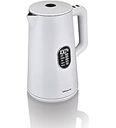 Rasonic Electric Cordless Kettle with Variable Temperature Control (40°C to 100°C), 1.5 Litre, 18...