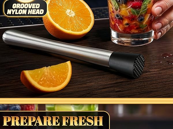 our bartender accessories for bartender set you can use as coffe bar set up or smashers