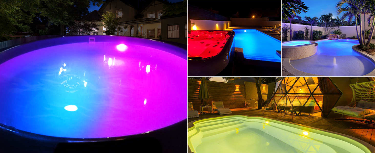 waterproof swimming pool lights