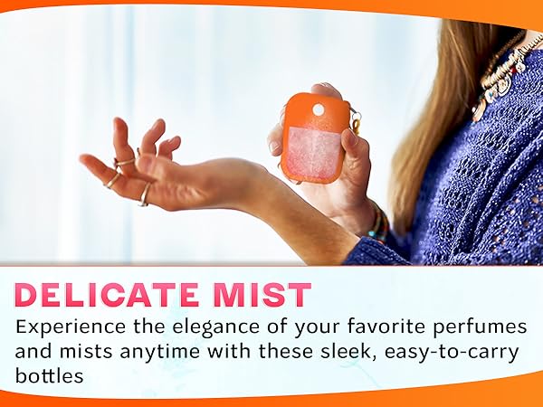 spray bottle small refillable travel bottles perfume travel hair mister perfume bottles