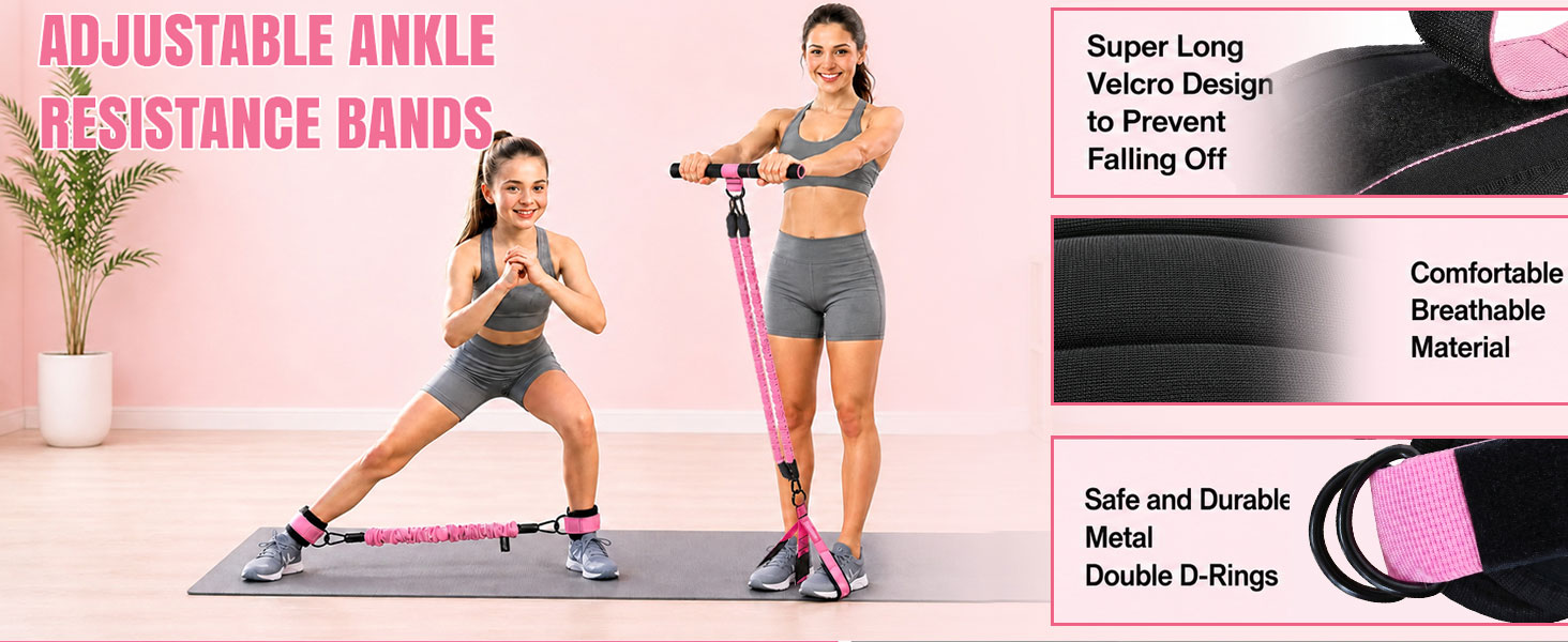 Upgraded Multifunction Pedal Resistance Band