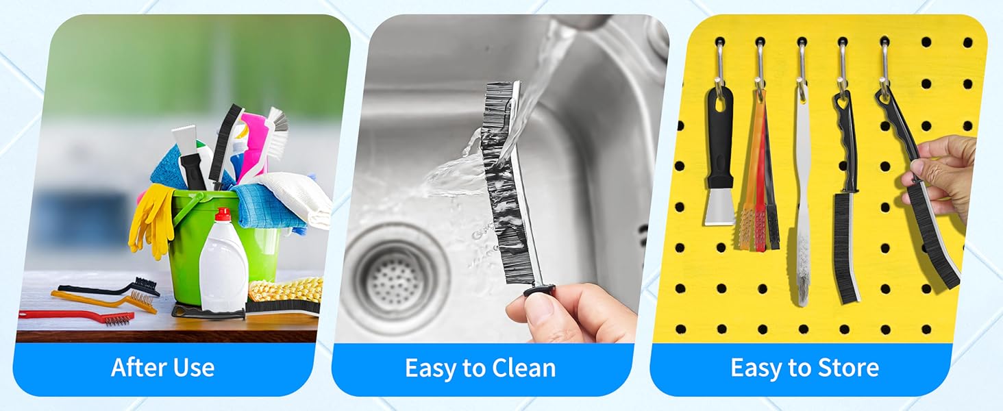 Crevice Cleaning Brush Set