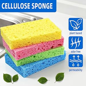 sponges kitchen sponges for cleaning non scratch sponges small sponges