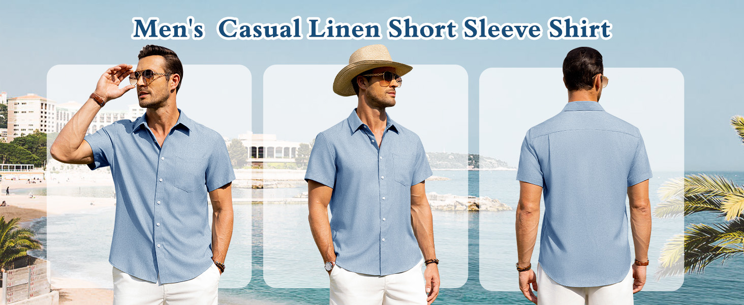 Wrinkle Free Casual Vacation Beach Summer Tops