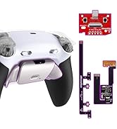 eXtremeRate RISE Plus MAX RMB Back Paddles Kit with Clicky Trigger Stops & Rubberized Grip for PS...