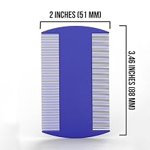 OWNHEALER Lice Comb Removal Lice Eggs Nit Dandruff Head Treatment Hair Peine para piojos y liendres