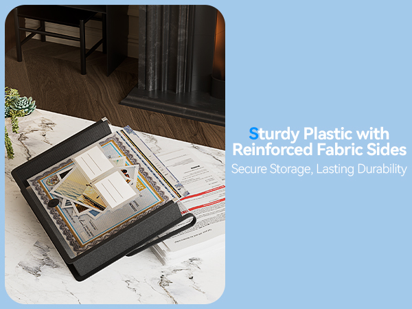 ThinkTex Plastic Expanding File Folder