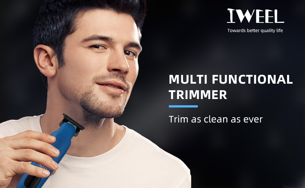 IWEEL beard trimmer for men